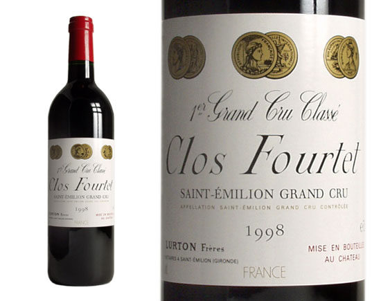 Clos Fourtet 1998 Bordeaux Saint-Emilion