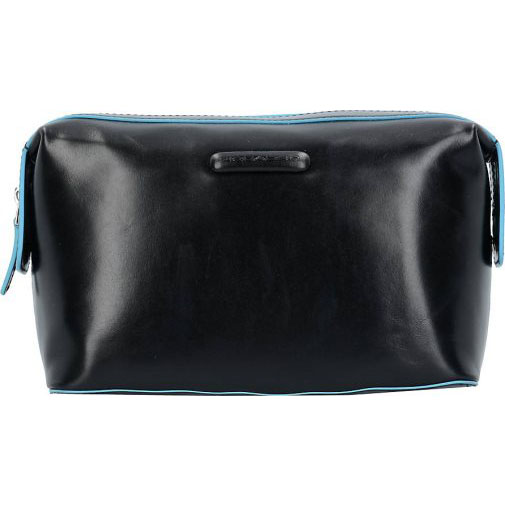 Piquadro Blue Square Kulturbeutel Leder 23 cm