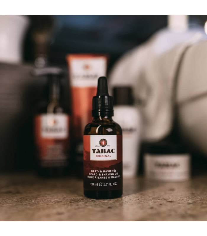 TABAC ORIGINAL-Huile à Barbe & Rasage
