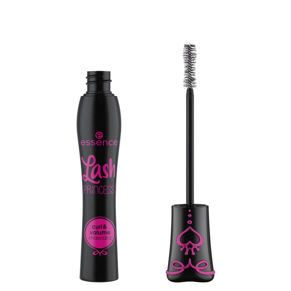 essence Lash PRINCESS curl & volume mascara volume et courbure Mascara