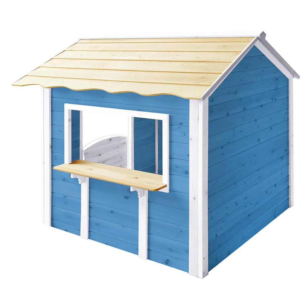 Home Deluxe Spielhaus - Der große Palast / Blau ohne Bank