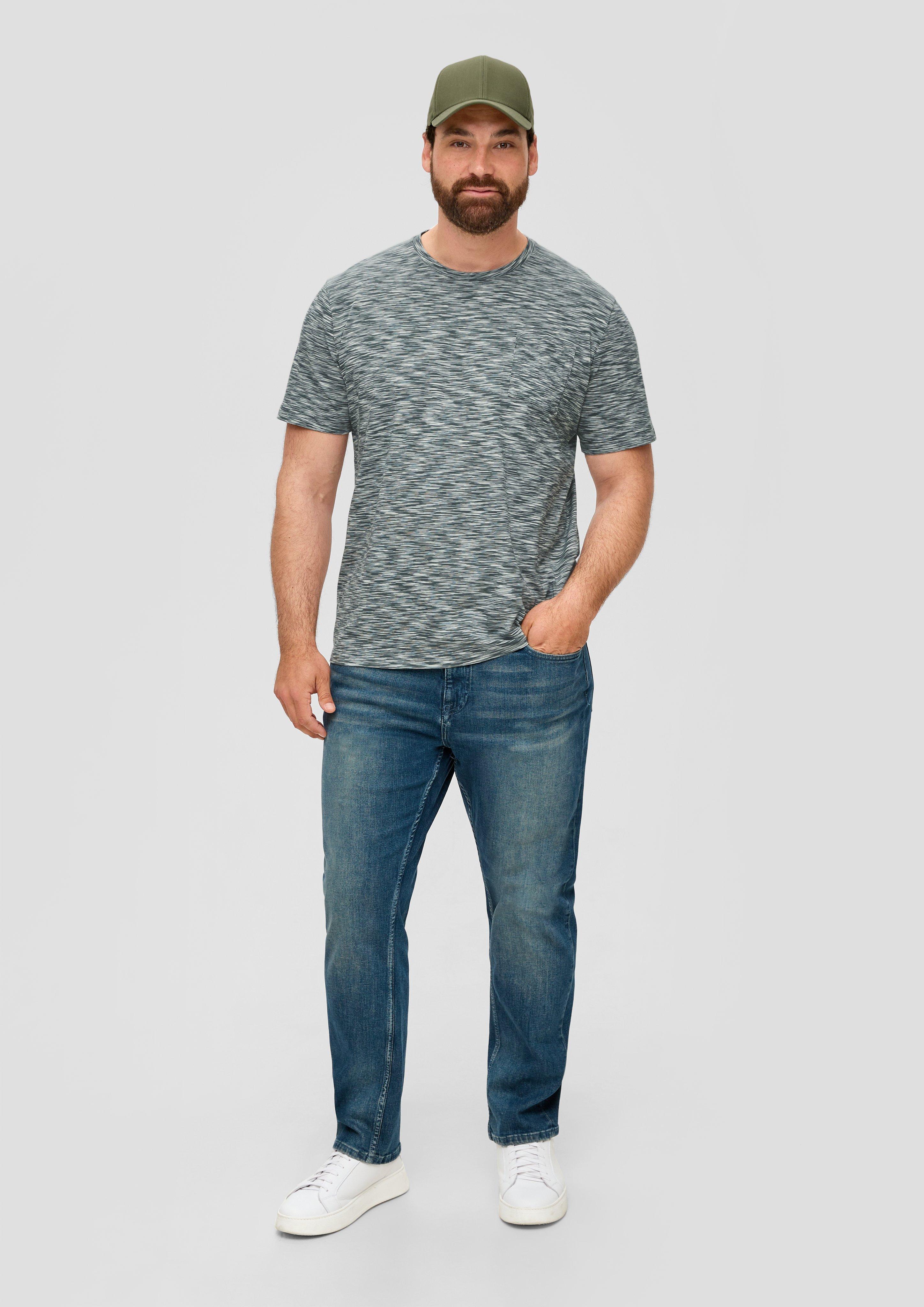 Baumwollshirt mit Brusttasche  2139712-79W2