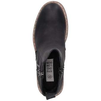 Studio London Stiefelette in schwarz