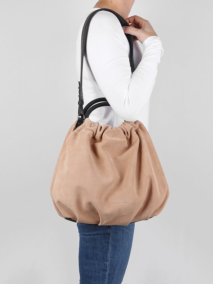 FREDs BRUDER Leder-Henkeltasche in Orange - (B)27 x (H)25 x (T)9 cm günstig kaufen onesize