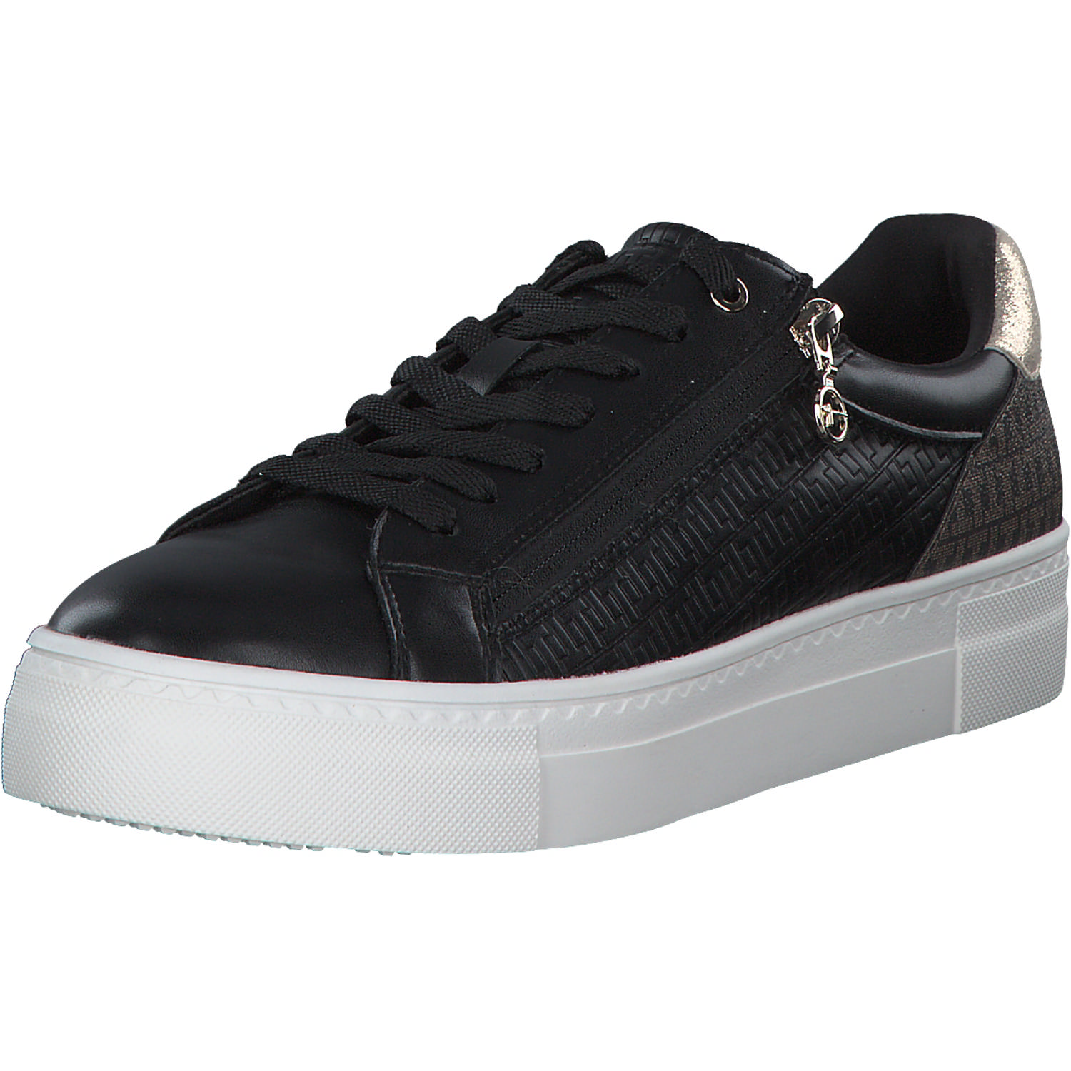 Tamaris 23313, Schnürschuhe, Damen, Schwarz