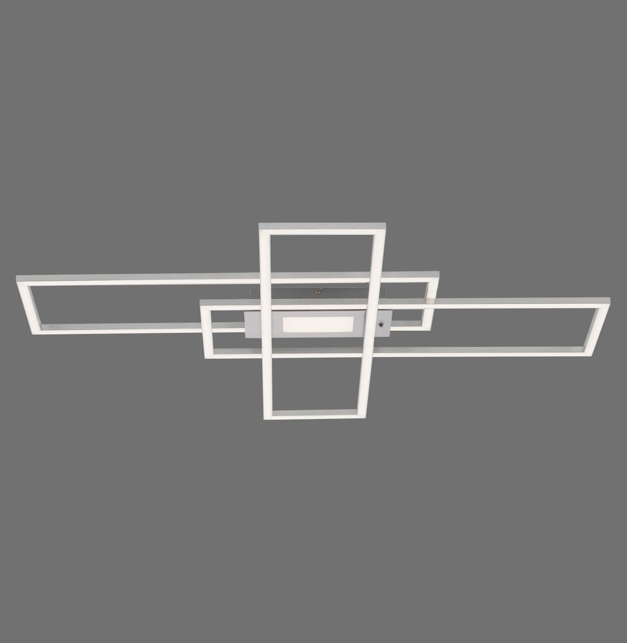JUST LIGHT LeuchtenDirekt LED Deckenleuchte ASMIN, 1xLED-Board/45Watt, CCT, dimmbar, IR-Fernbedienung, Innenleuchte, IP20