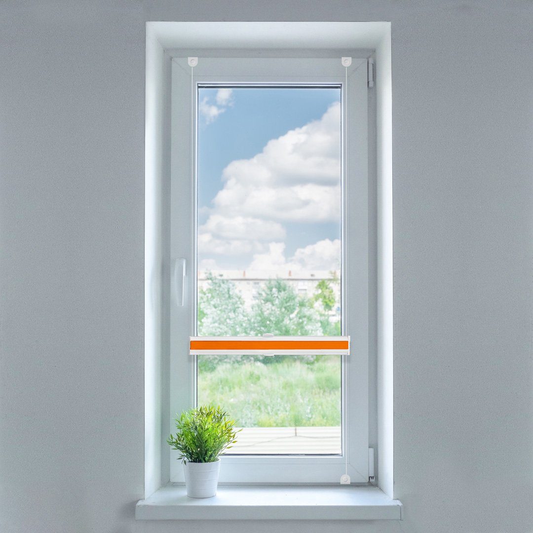 Plissee, SN DECO GROUP, Klemmfix, Montage ohne Bohren