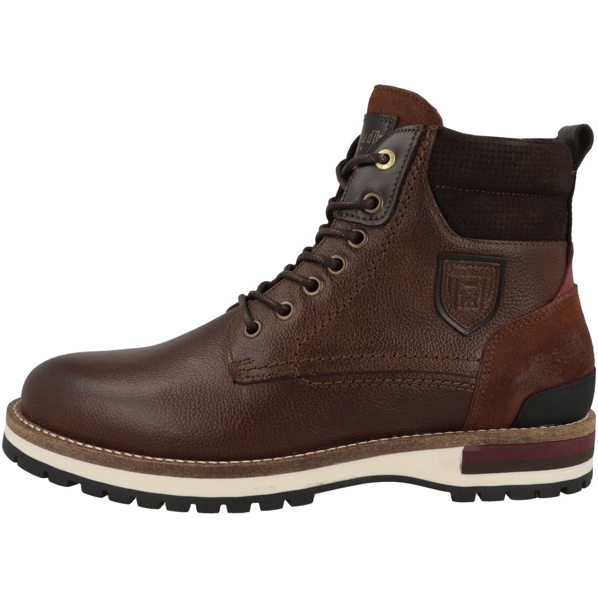 Pantofola d'Oro Pontida Fur Uomo High Schnürboots braun
