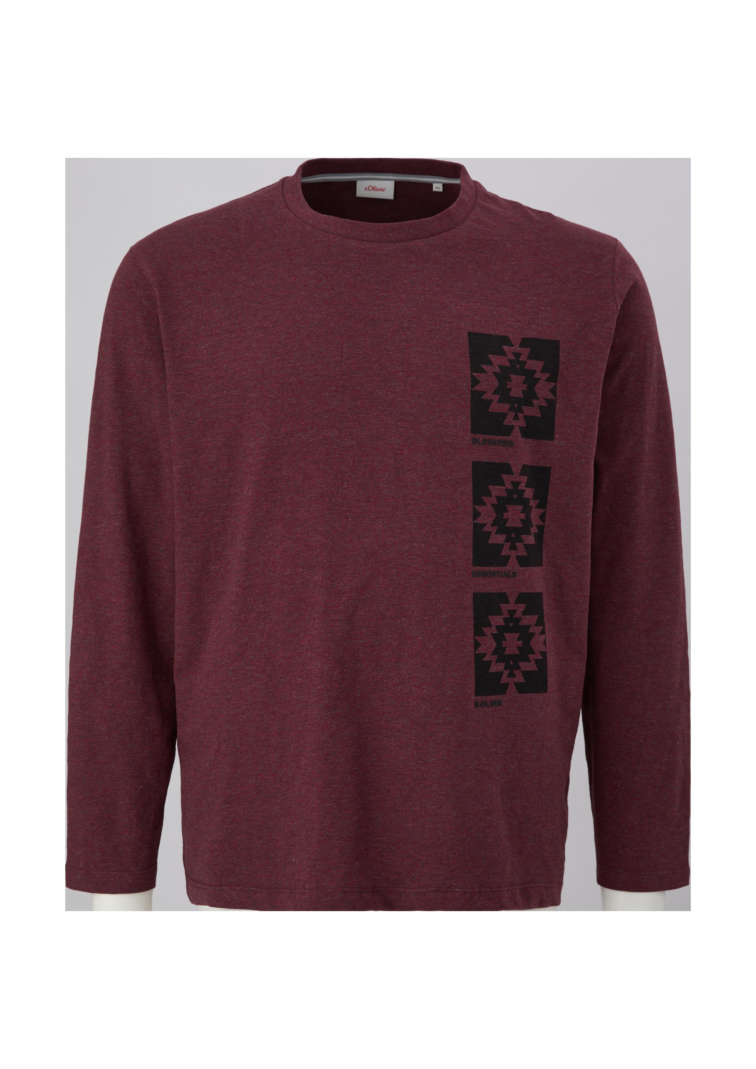 Longsleeve mit gummiertem Grafik-Print  2143253-39D1