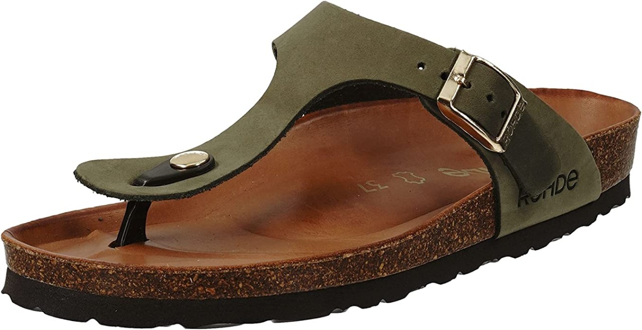 ROHDE Komfort Sandalen khaki