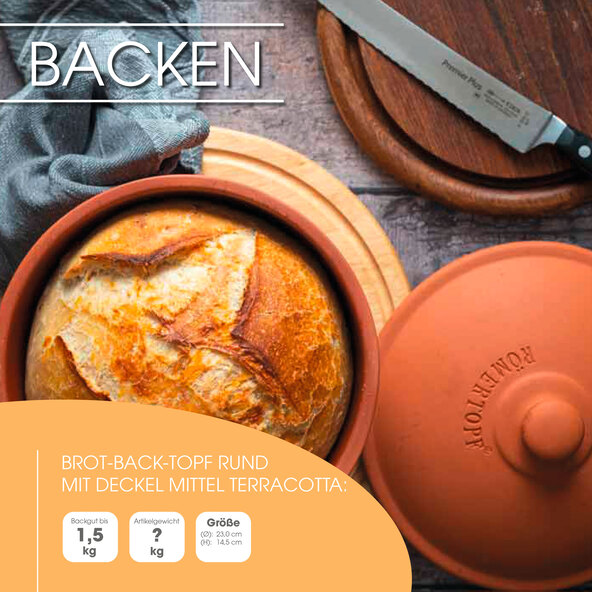 Brotbacktopf