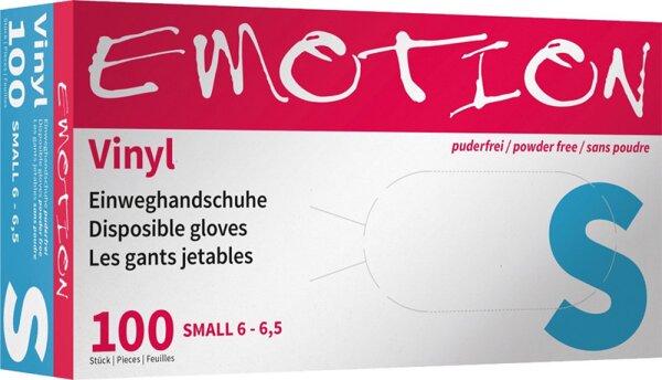 Efalock Emotion Puderfreie Vinyl Einweghandschuhe Handschuh