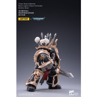 Warhammer 40k Actionfigur 1/18 Black Legion Brother Gnarl 17 cm
