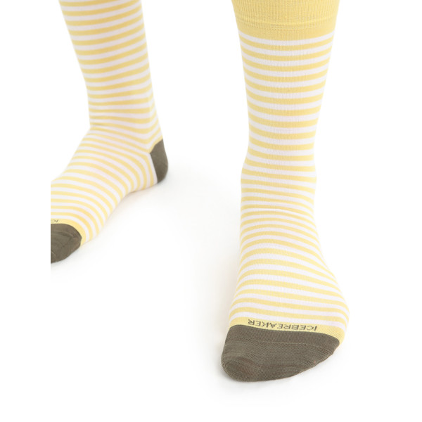 M LIFESTYLE FINE GAUGE CREW STRIPE Herren - Freizeitsocken