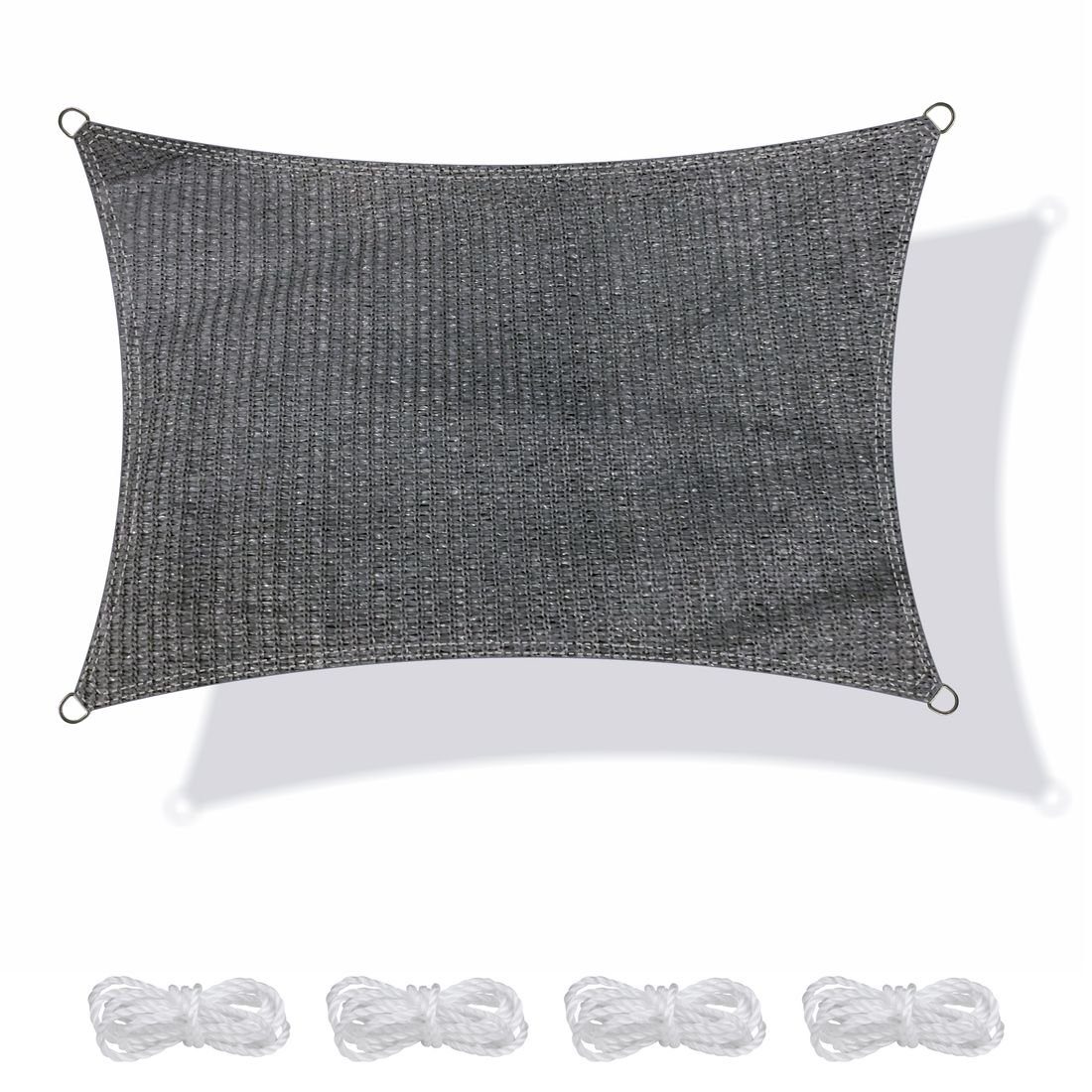 yourGEAR Sonnensegel yourGEAR Sonnensegel 4 x 5 m HDPE Tarp Haus-Markise UV Sonnenschutz