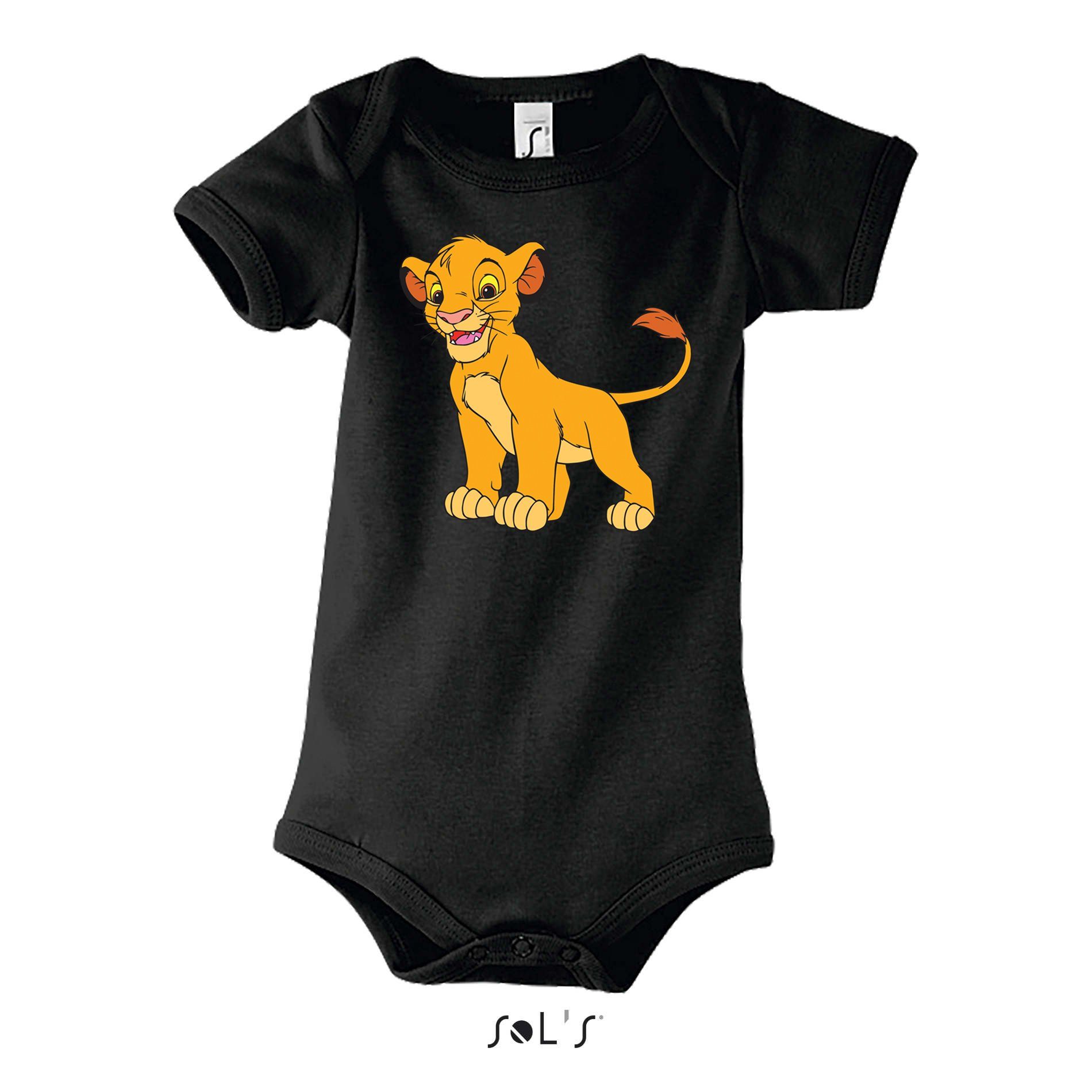 Blondie & Brownie Strampler Kinder Simba Baby mit Druckknopf