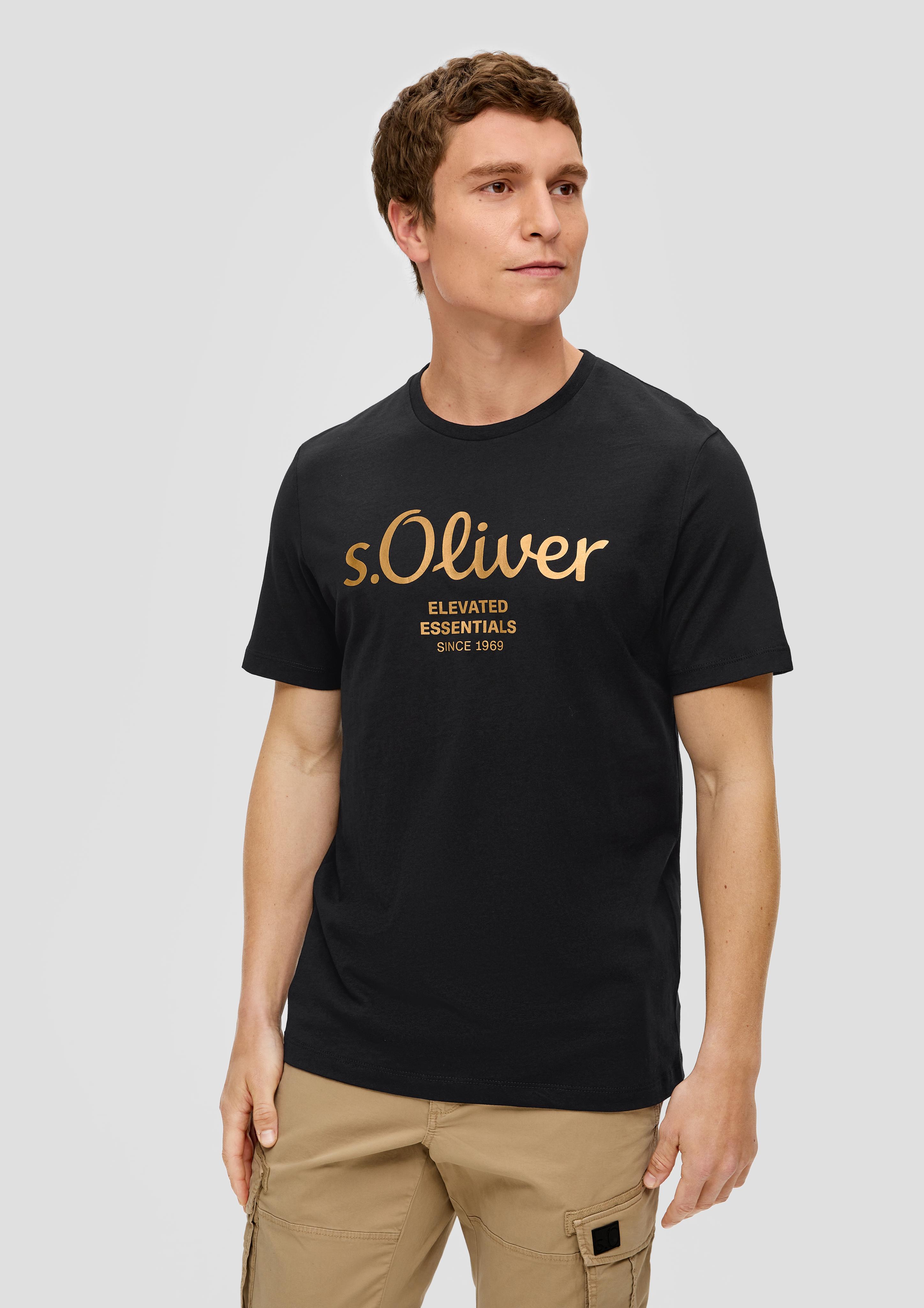 T-Shirt mit Frontprint  2141458-99D2