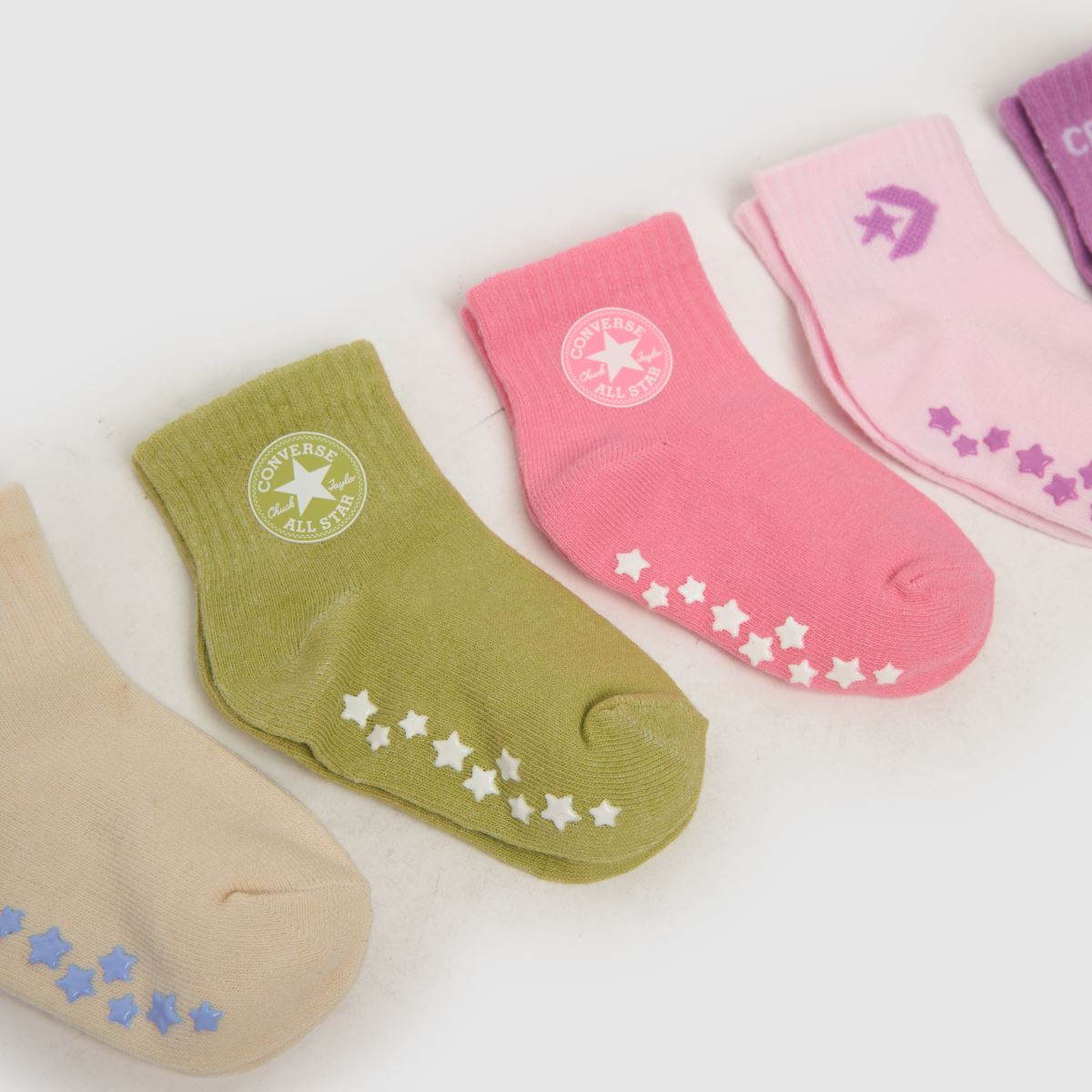Dětské ponožky Converse s logem, 6 kusů