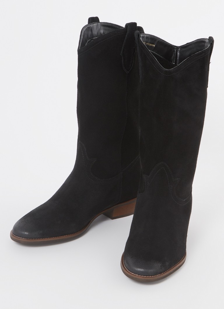 Stivali da cowboy in pelle scamosciata Dune London Prickles