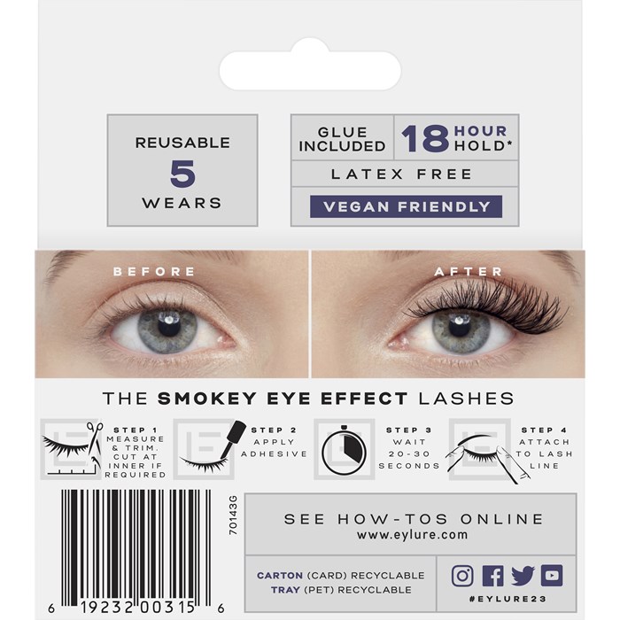 Wimpern Smokey Eye No. 23