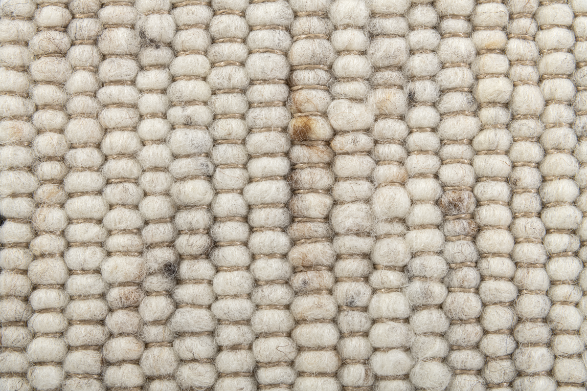Handwebteppich Laax Beige 70 x 140 cm