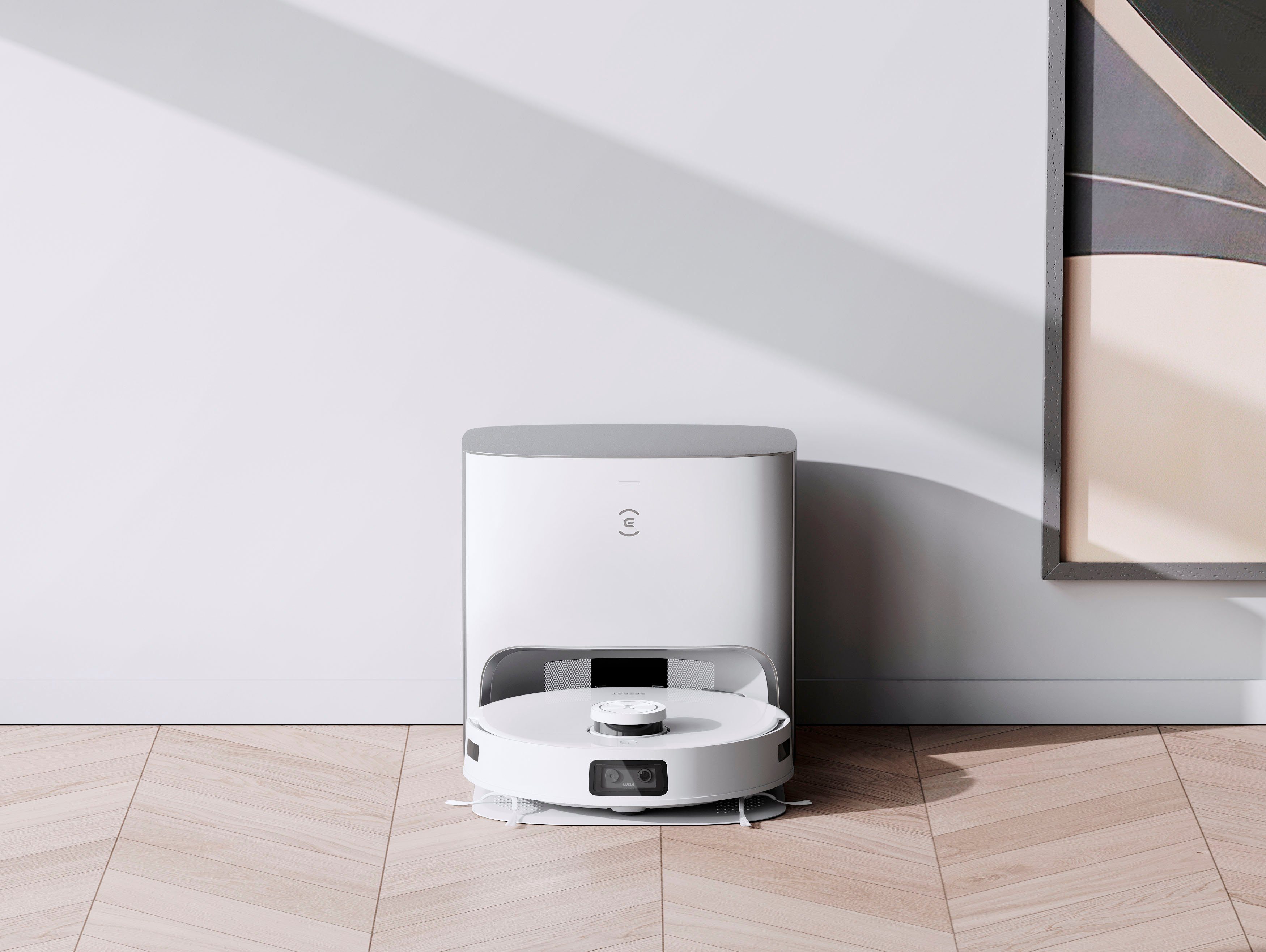 ECOVACS Nass-Trocken-Saugroboter DEEBOT T10, 45 W, 3000PA, DToF-Laser, KI Hinderniserkennung, für alle Fussbodenarten