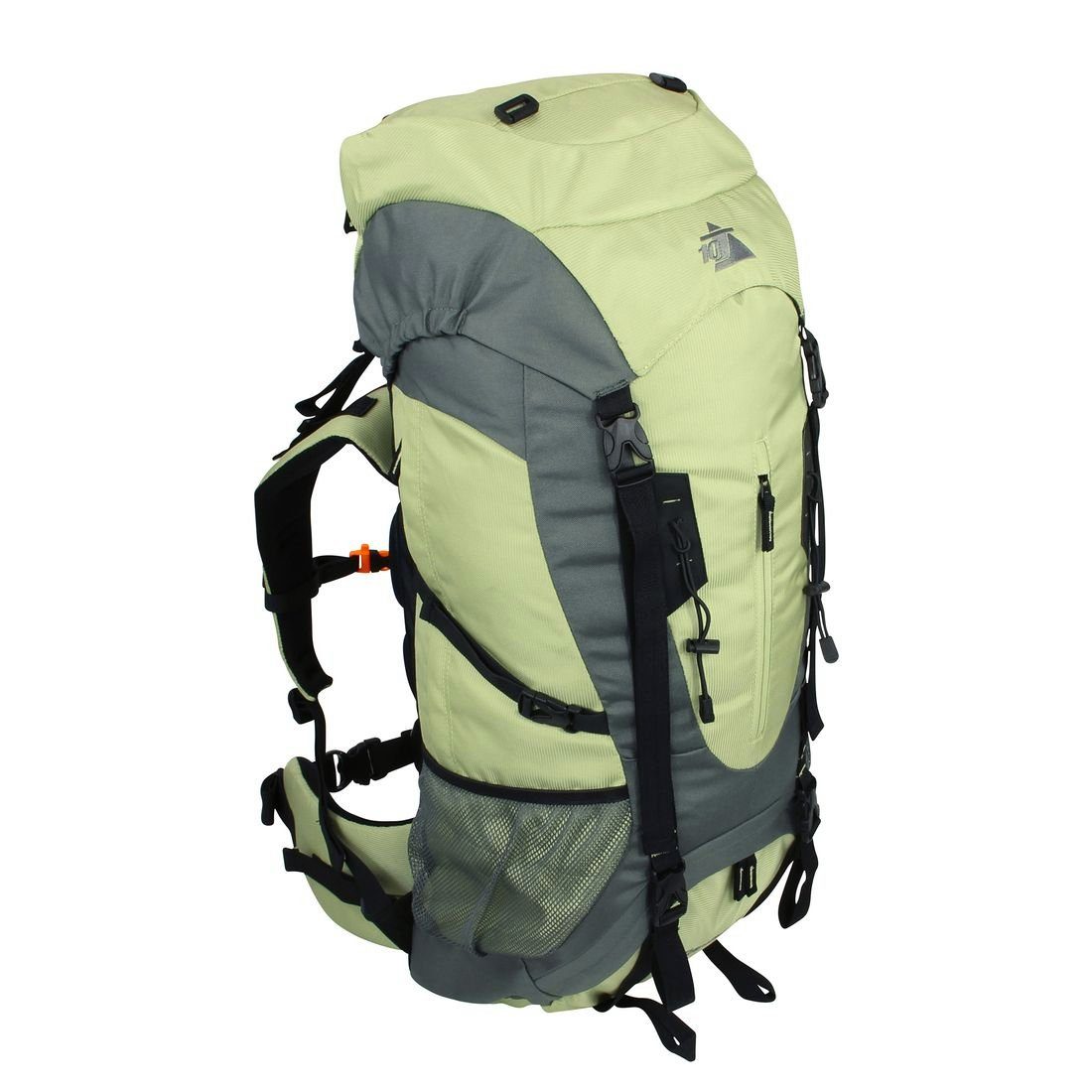 10T Trekkingrucksack 10T Townsend 65 - Touren-, Trekking-Rucksack 65 Liter, Funktions-Staufächer, Regenschutz, 1750g