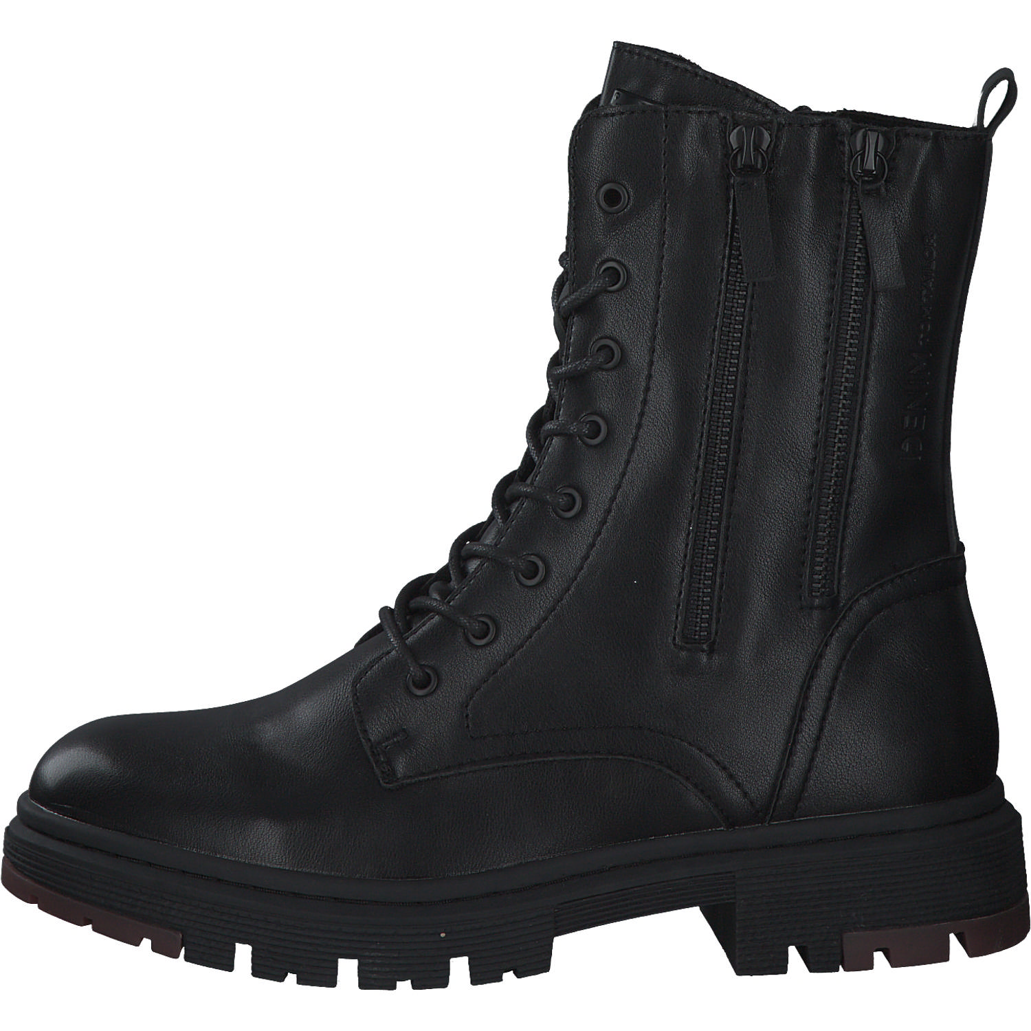 Tom Tailor 4295503, Boots, Damen, Black Black