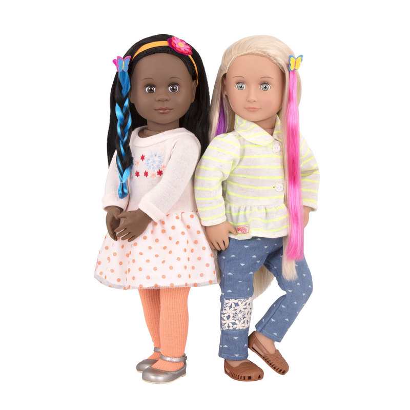 Set accessoires cheveux pour poupée Branford
