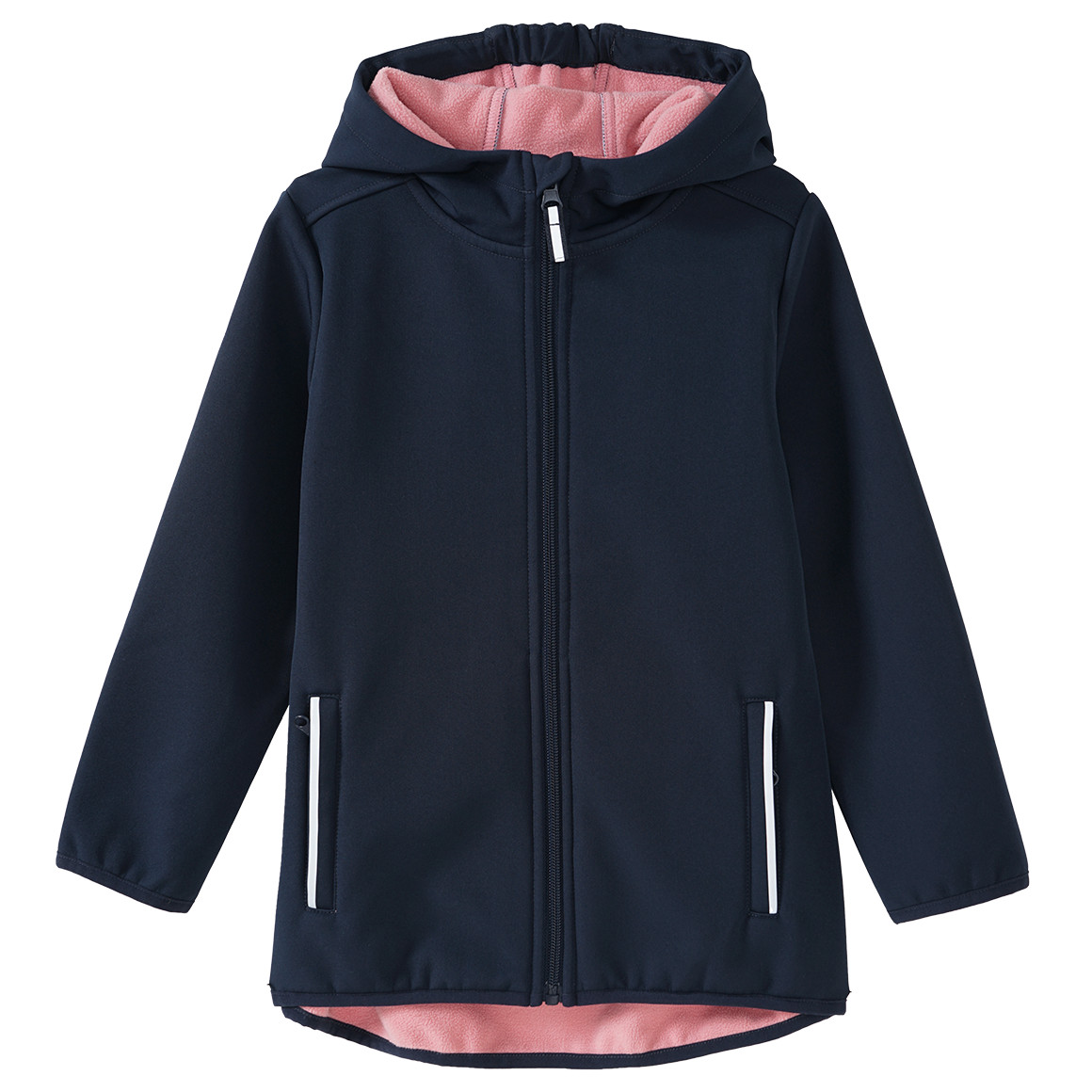 Mädchen Softshelljacke mit Kapuze
