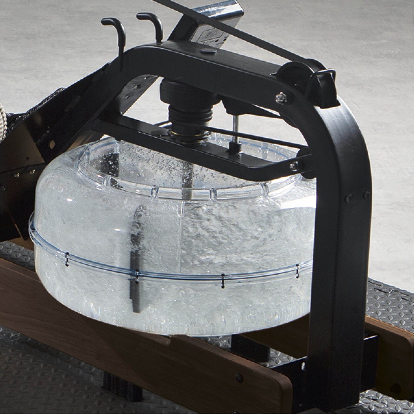 FitEngine Rudergerät dunkelbraun (Limited Edition) inkl. Wassertank