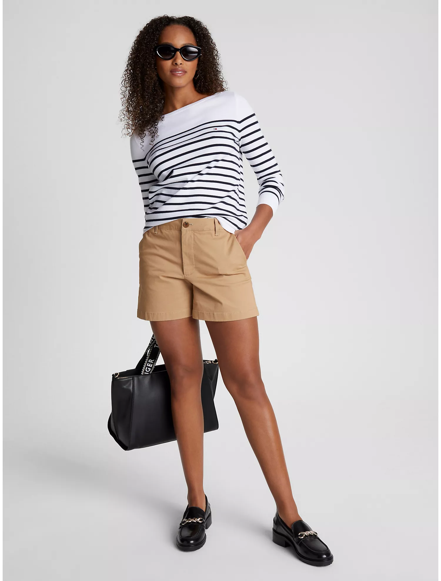 Stripe Boatneck Sweater