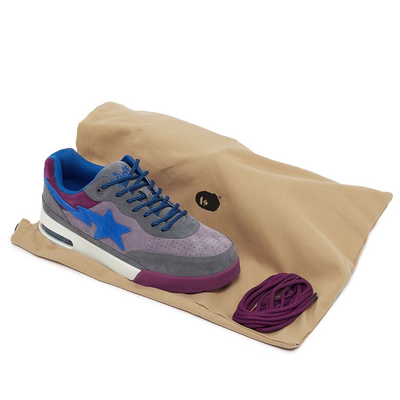 A Bathing Ape Wmns Road Sta #1 L blue