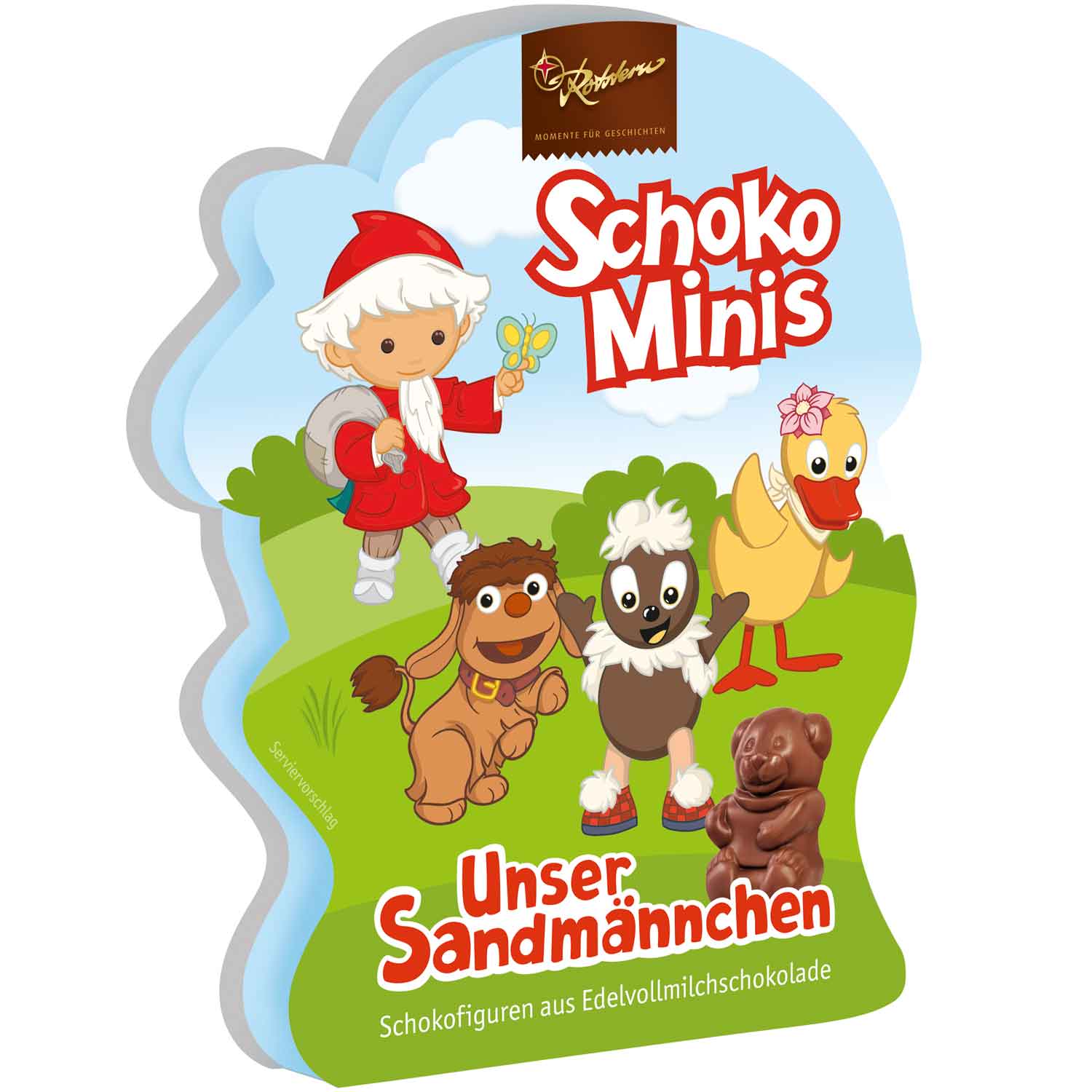 Rotstern Schoko Minis 'Unser Sandmännchen' 100g