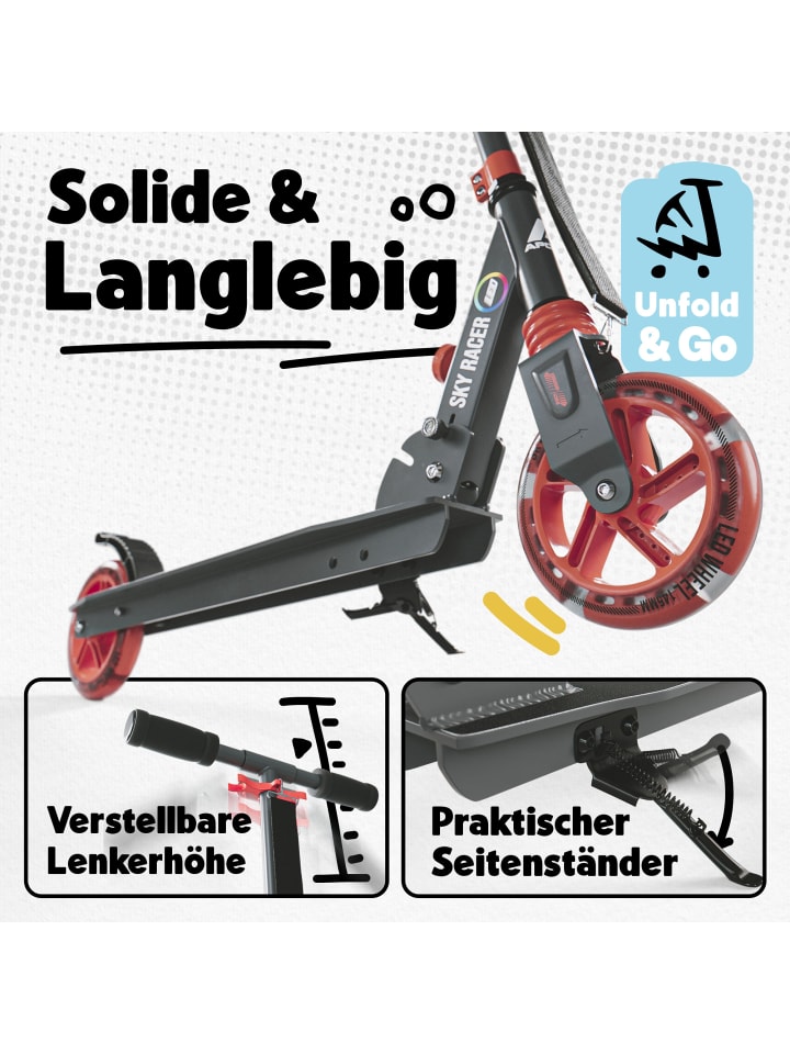 Apollo LED City Roller mit Federung 