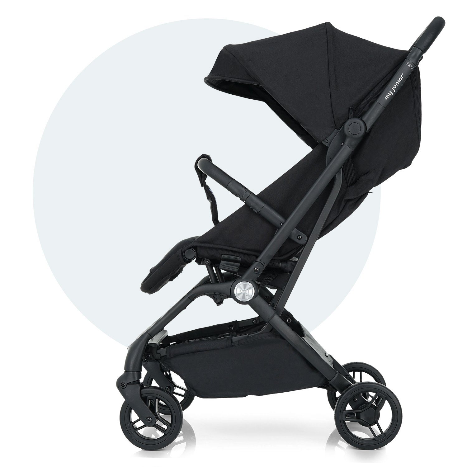 my junior Kinder-Buggy my junior® PICO² Buggy, bis 22kg, Einhand AutoFold, Getränkehalter, Transporttasche