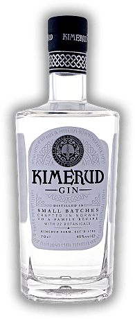 Kimerud Gin 40% Kimerud Gin 40% Feinster Small Batch distilled Gin. 0,7	 Liter - Vol 40%