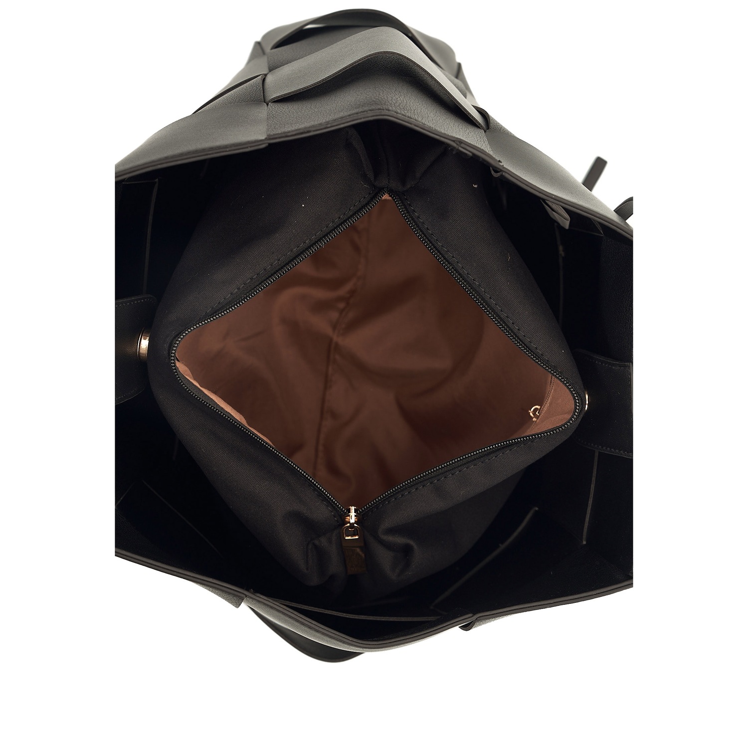 Handtasche MURIEL mit modischer Flechtoptik