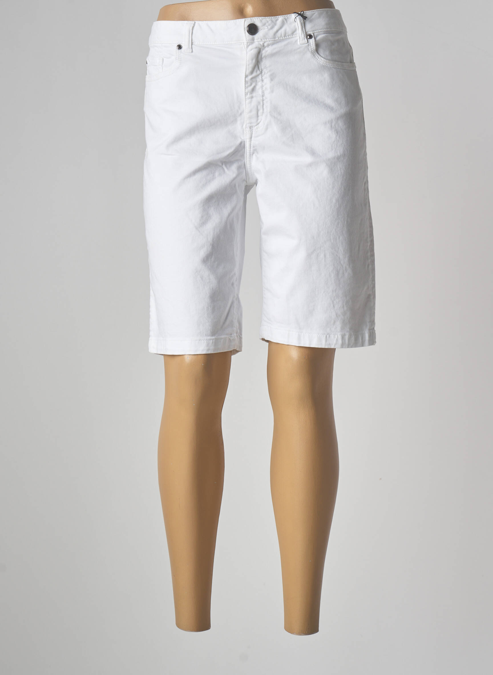 Emma   Rock Bermudas Femme couleur blanc