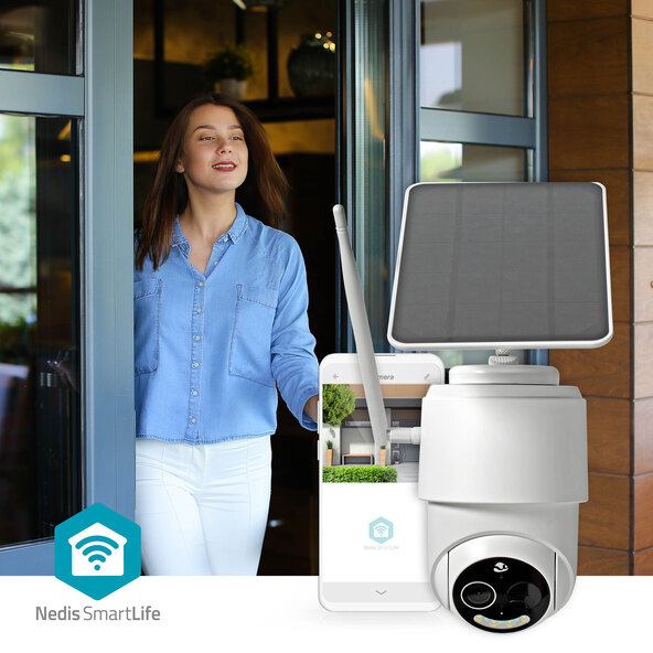 FullHD Outdoor Überwachungskamera mit Solarmodul WIFICBO50WT, SmartLife