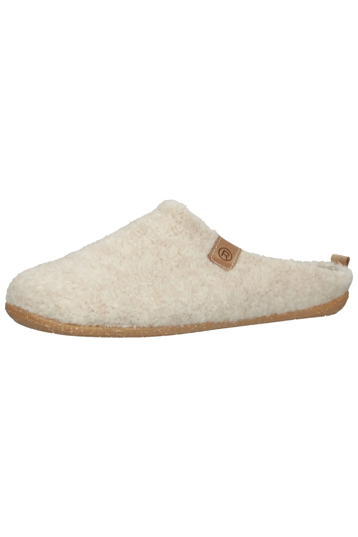 Rohde  Hausschuh - Beige - Flacher Absatz