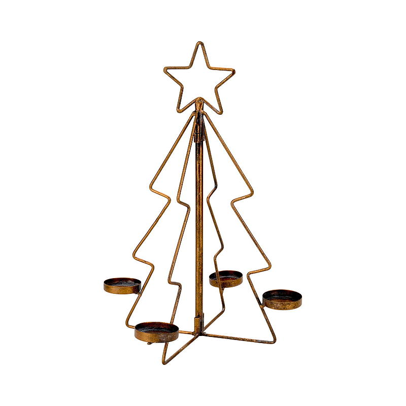 Home Lysholder 38,5 cm metall juletre