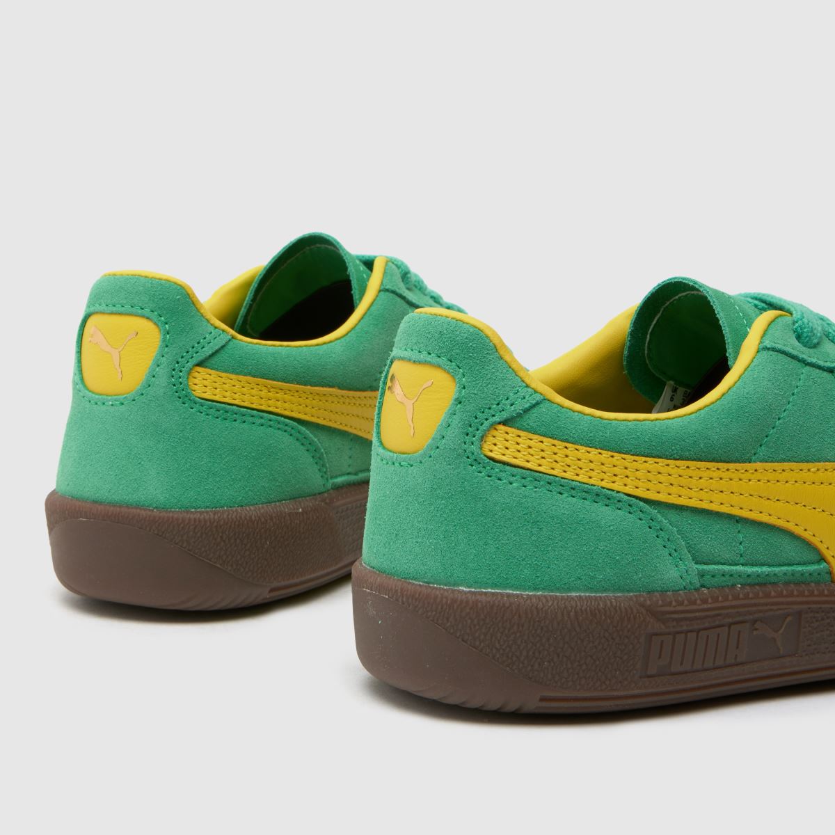 PUMA – Palermo – Grönt/Multifärgat mönster