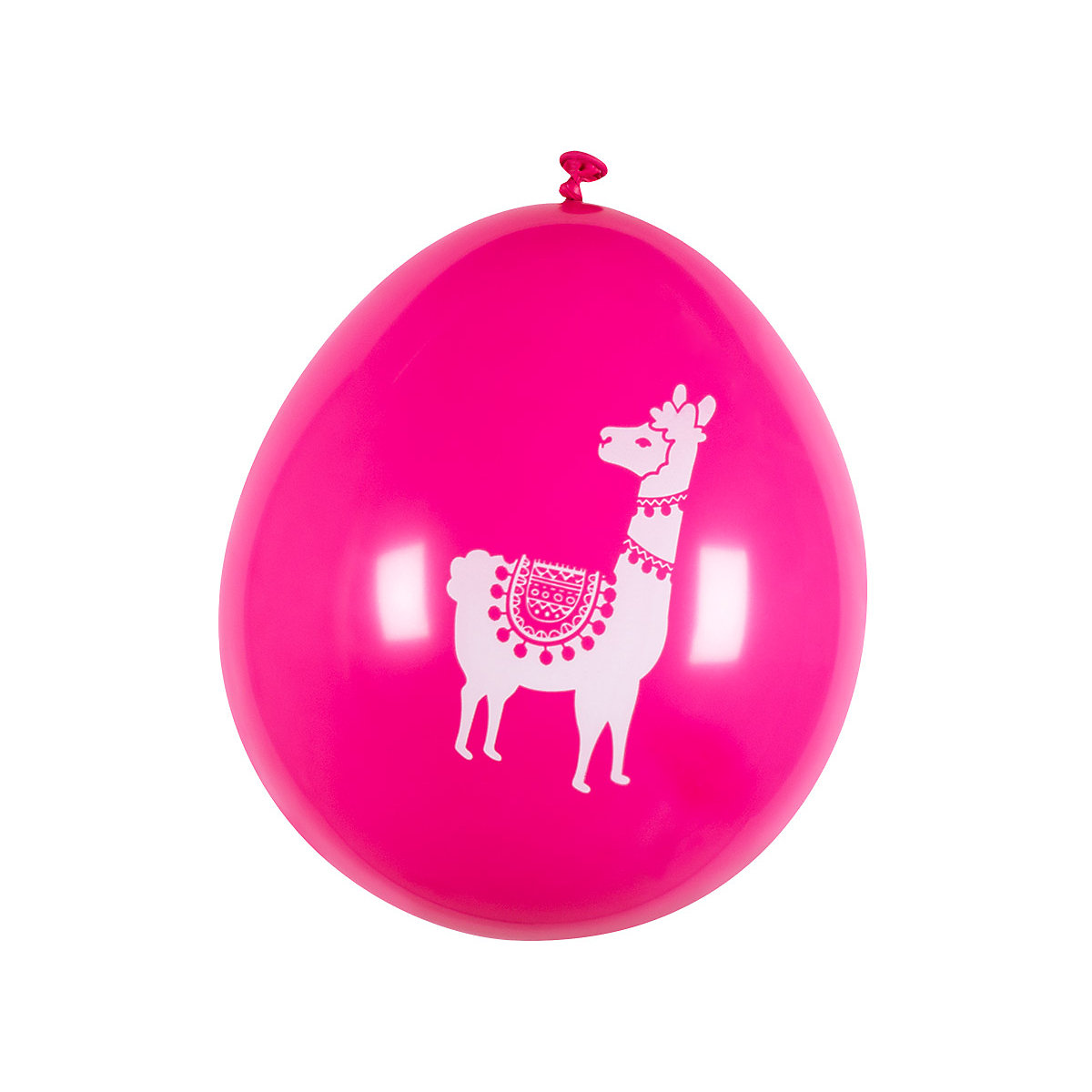 Latexballons Lama 3 sortiert (25 cm), 6 Stück