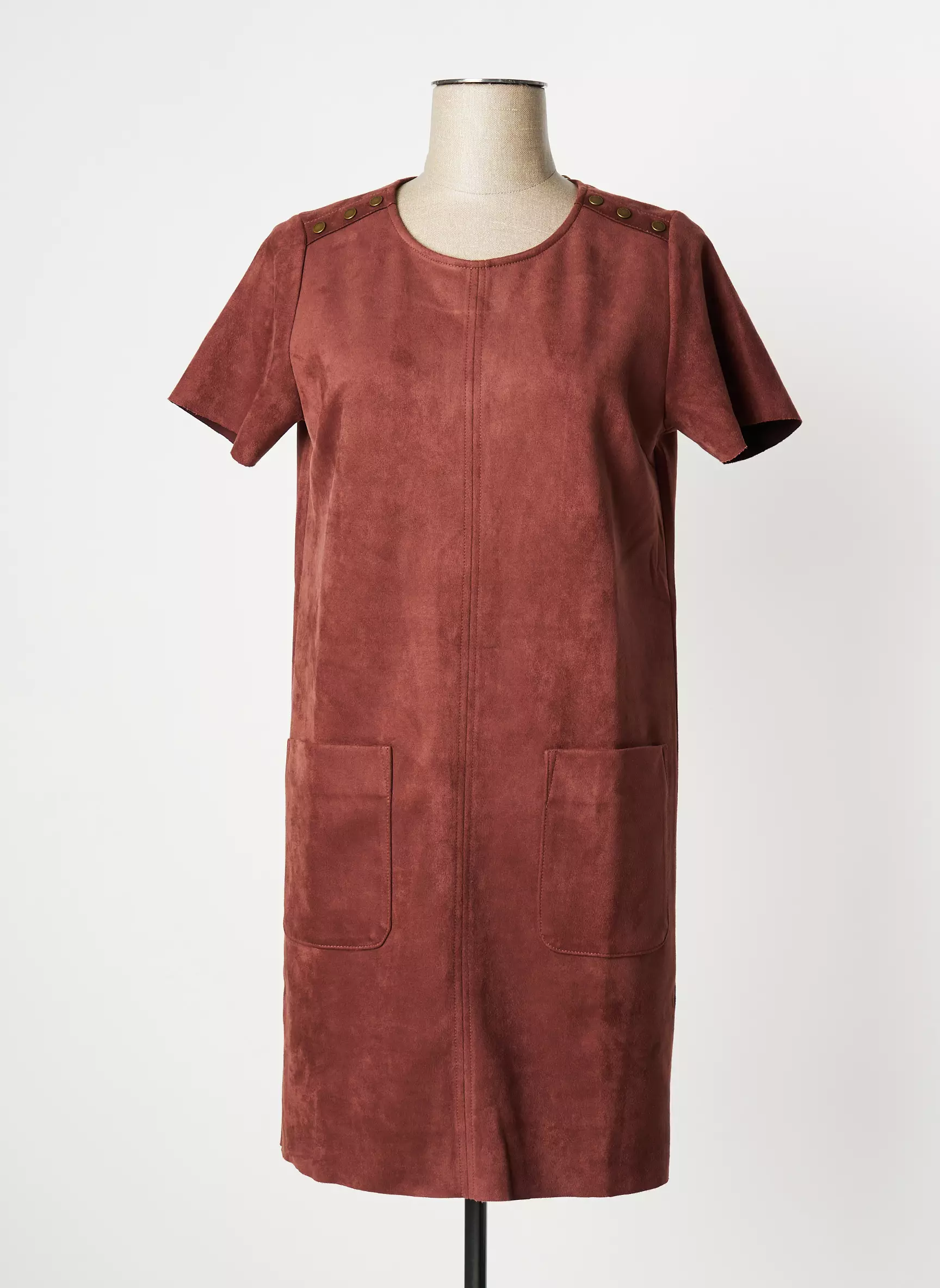 Bonobo Robes Courtes Femme couleur marron