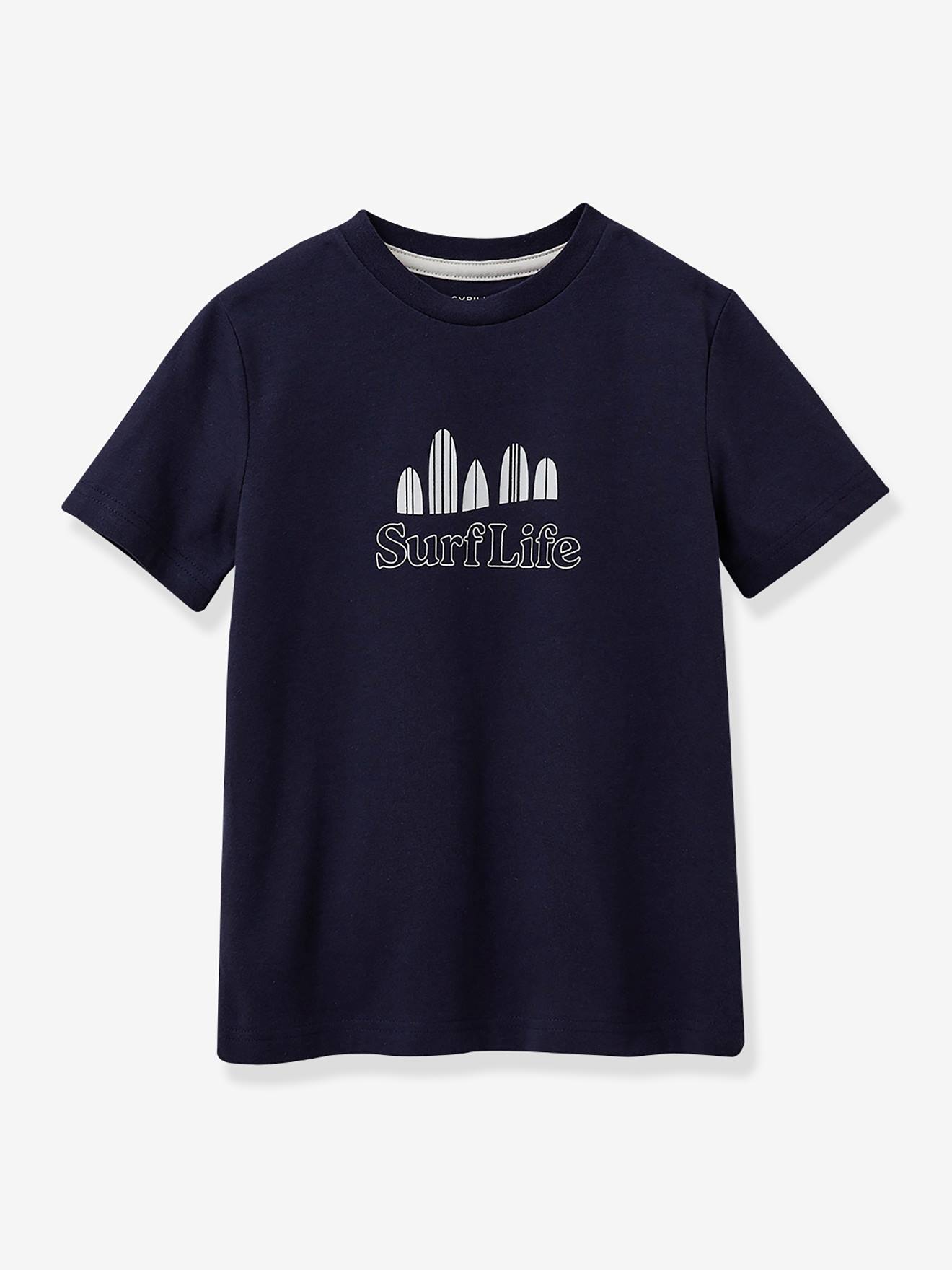 Cyrillus Jungen T-Shirt CYRILLUS, Bio-Baumwolle - marine
