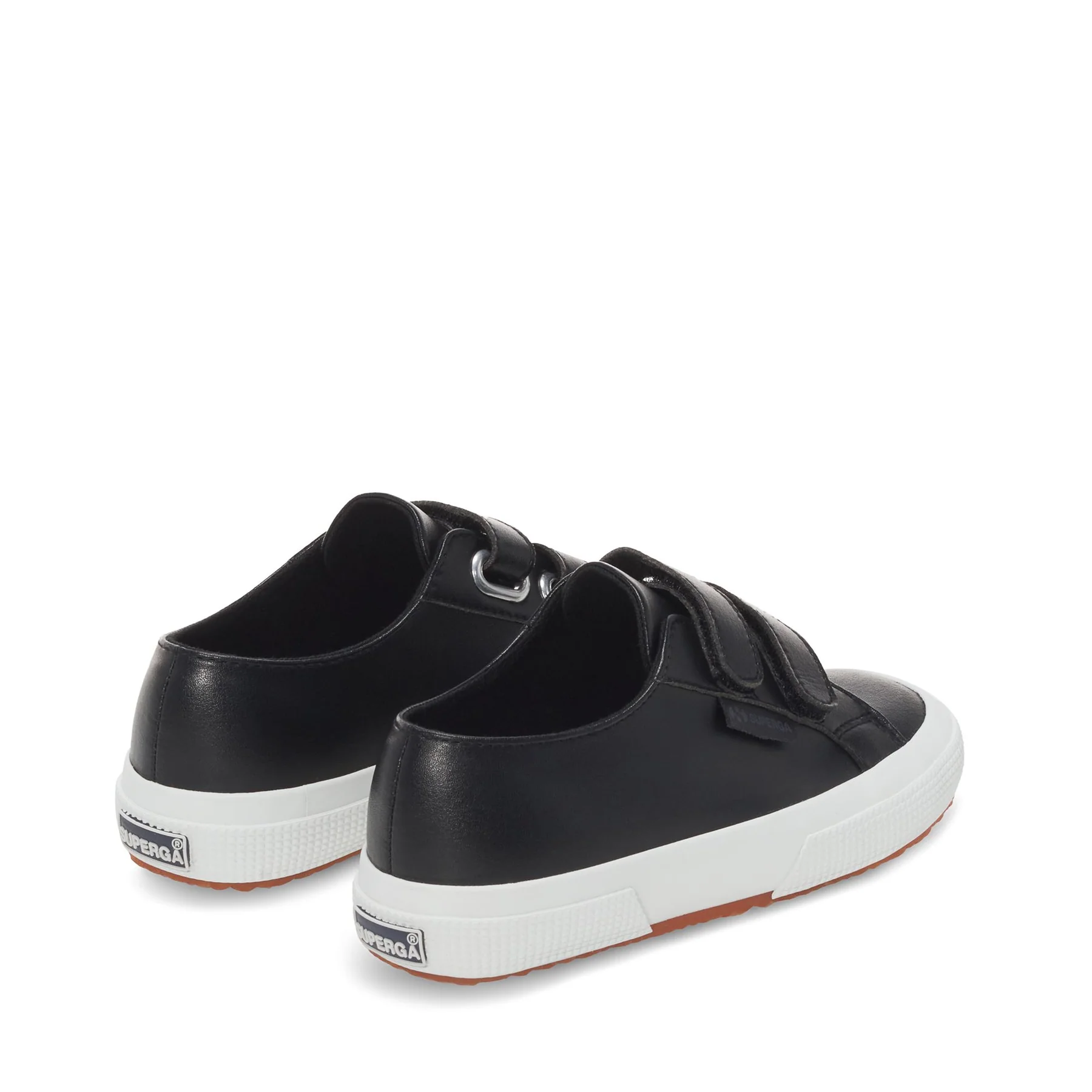 2750 KIDS STRAPS VEGAN MATERIAL-BLACK-WHITE