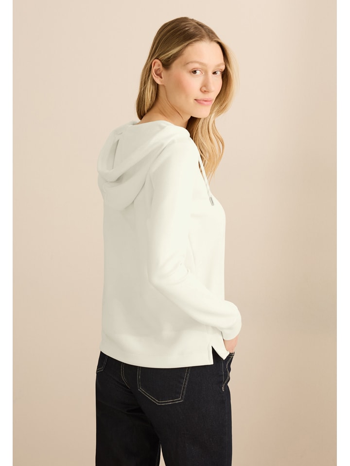 Cecil Hoodie in Creme günstig kaufen