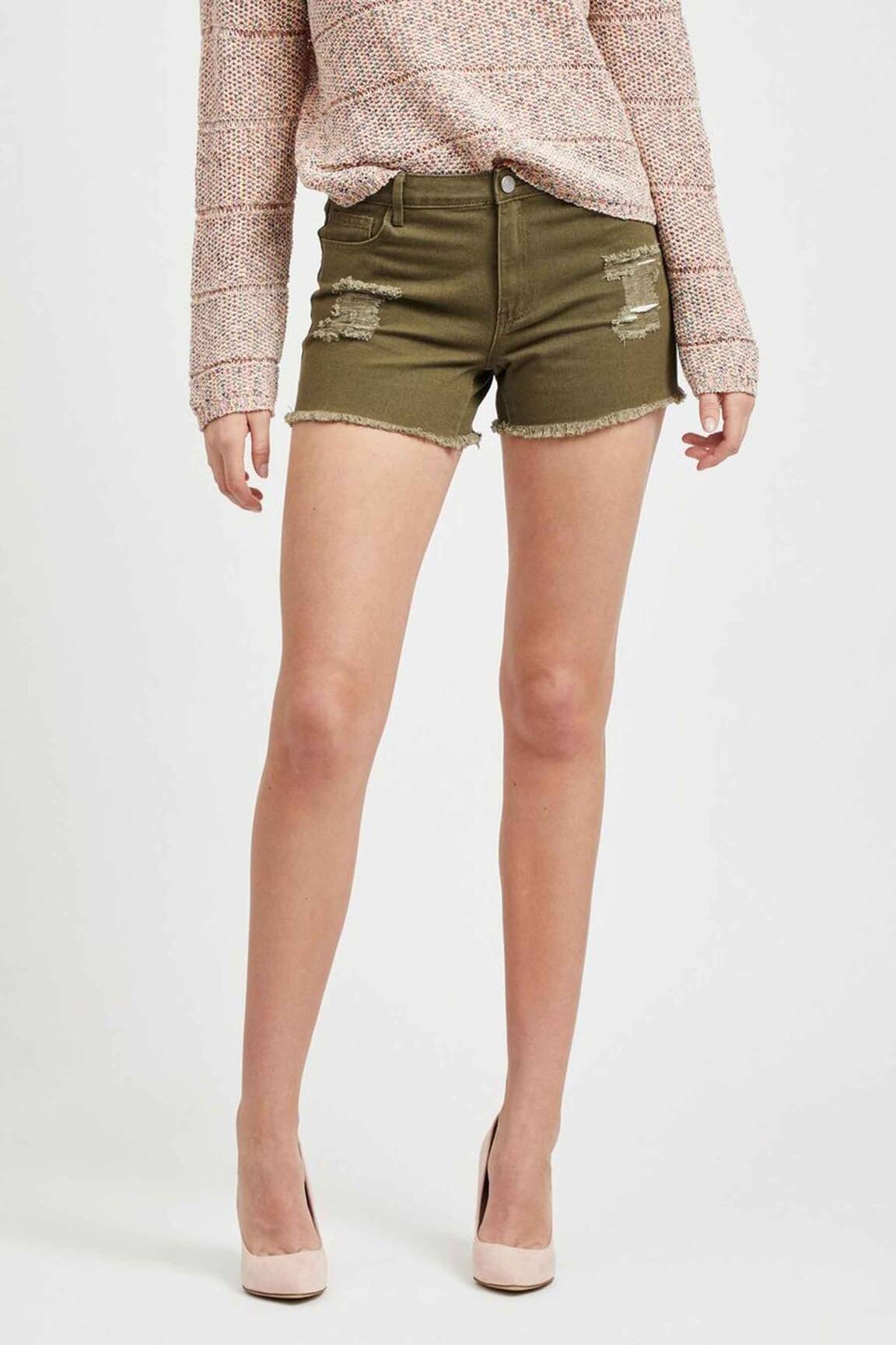 Vila Shorts 1 Femme couleur vert