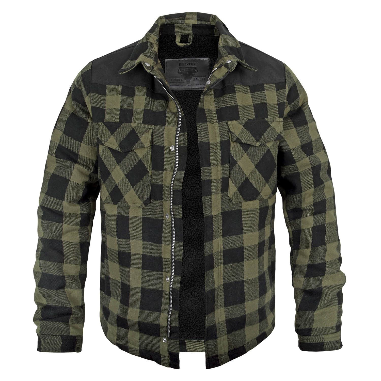 Lumberjacket mit Teddyfutter